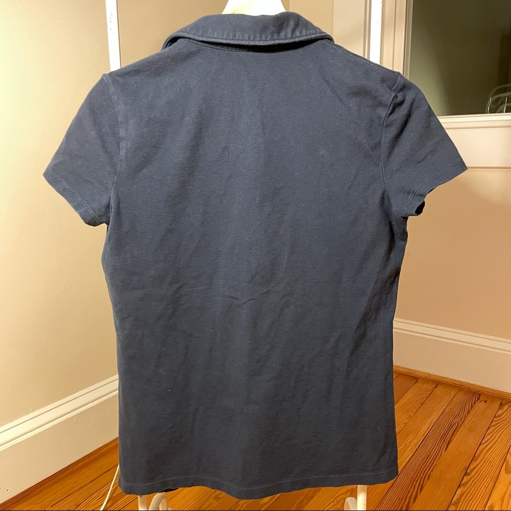 Tommy Hilfiger Navy Blue Short Sleeve Top - Picture 6 of 9